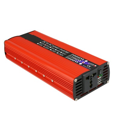 Power Inverter - 3000W omvormer auto-omvormer dubbele USB-stroomomvormer