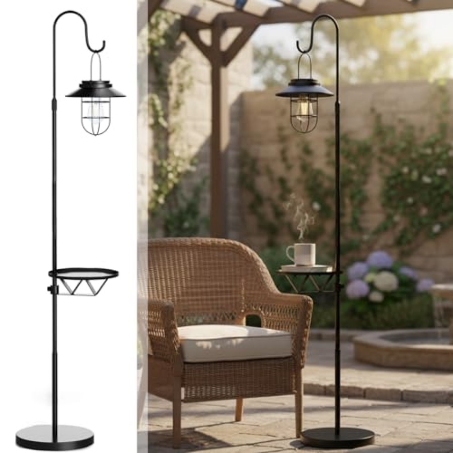 Solar tuinlamp met tafeltje, 6 - Solar Lamp recensie en prijs