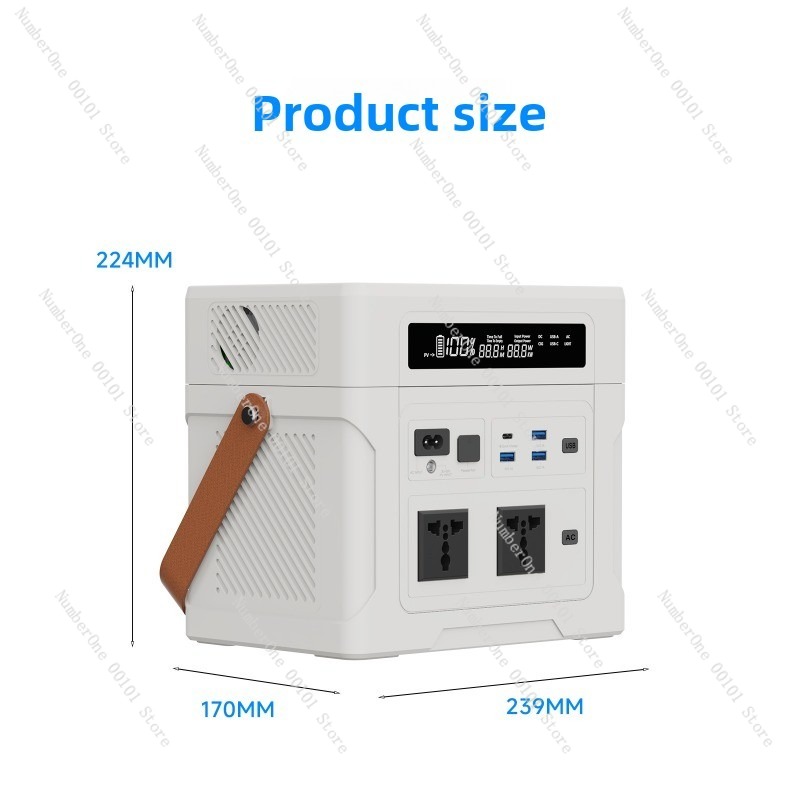 Draagbare 1000W buiten-stroomv - Outdoor Power Station recensie en prijs