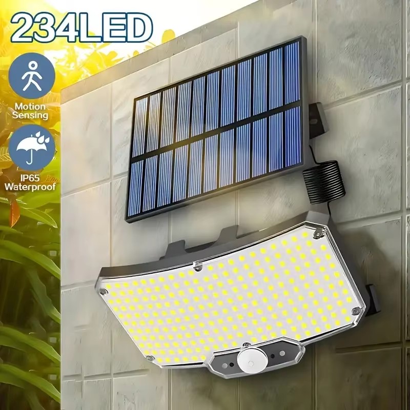 234LED zonne-buitenverlichting - Solar Lamp recensie en prijs