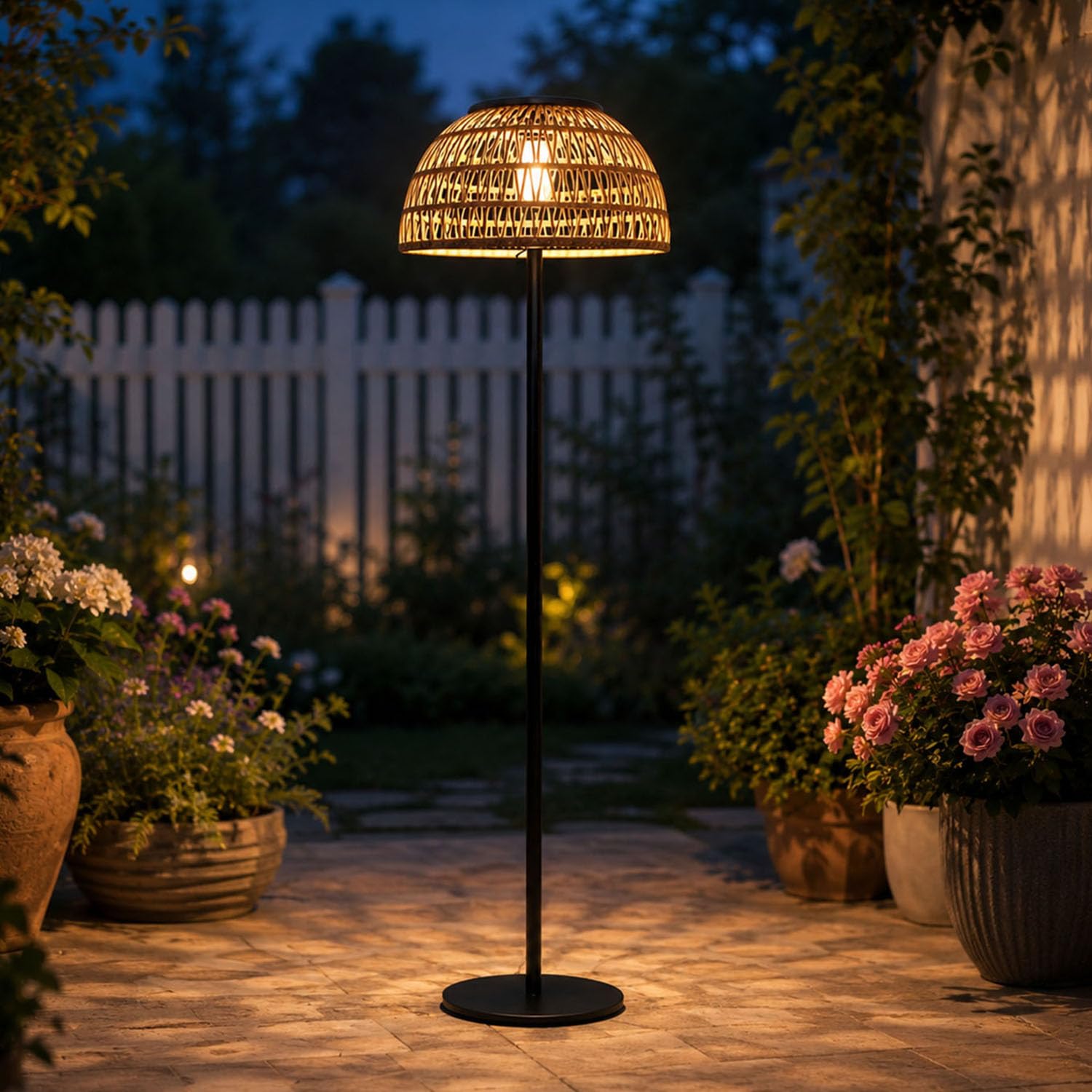 Beige Solar Buitenlamp met Dub - Solar Lamp recensie en prijs
