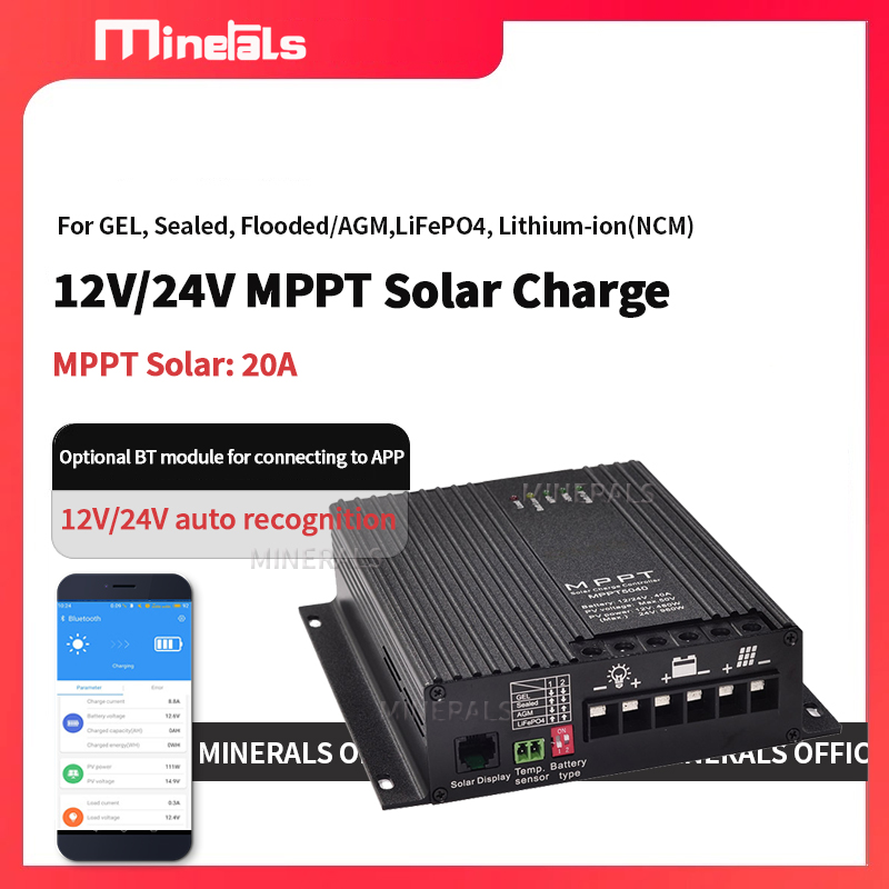 20A MPPT-controller 12V/24V ba - Charge Controller Solar recensie en prijs