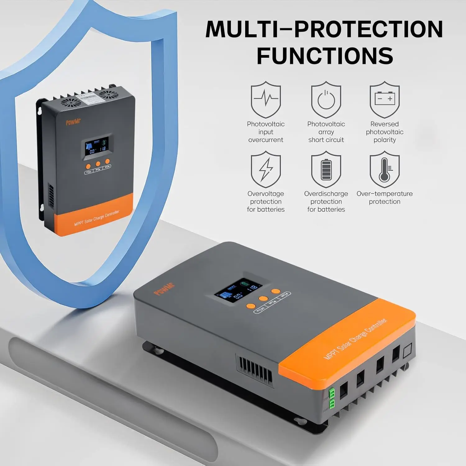 PowMr Hot Sale 12V 24V 48V Bat - Charge Controller Solar recensie en prijs