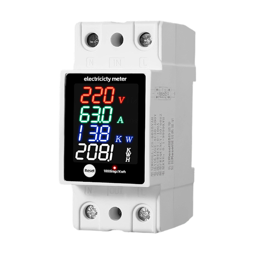 Multifunctionele digitale disp - Energy Monitor Meter recensie en prijs