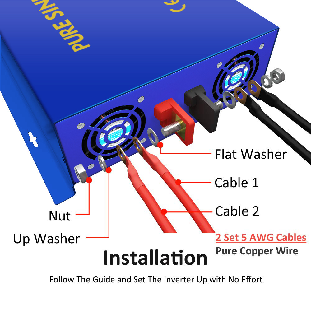 2026 Hot Sale WZRELB 3000W Aut - Power Inverter recensie en prijs