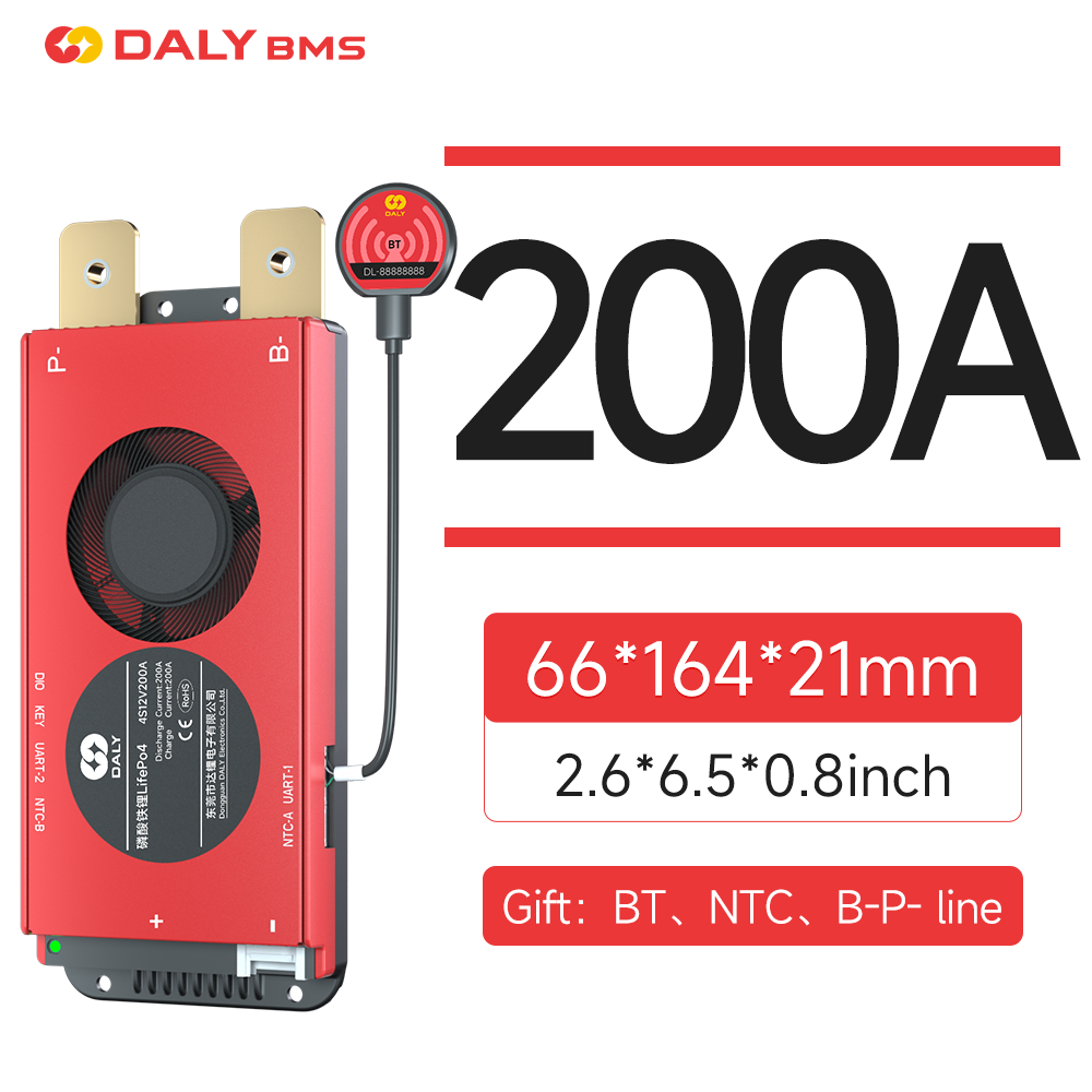 Daly BMS 200A LiFePo4 4S 12V 1 - Lithium Battery 12V recensie en prijs